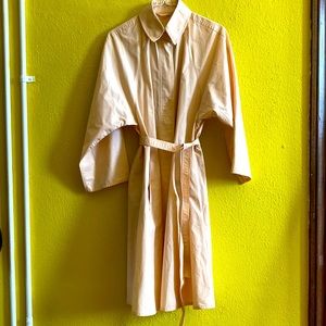 Vintage Aquascutum Dusty Pink Long Jacket